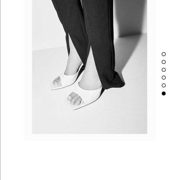 Zara sole sheep leather Sandals bloggers fav - Picture 8 of 11